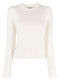 Ralph Lauren Crewneck Women's Long Sleeve Sweater Cotton White