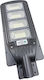Jortan Solar Street Light 200W 15360lm Cold White with Motion Sensor Photocell and Remote Control IP66 24x6x60cm