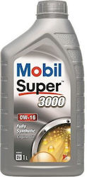 Mobil Oil Super 3000 Συνθετικό Λάδι 0W-16 1lt Mobil Oil Super 3000 Συνθετικό Λάδι 0W-16 1lt