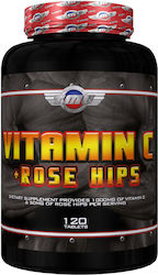 Titanium Muscle Usa Vitamin C & Rose Hips Βιταμίνη για Ενέργεια & Ανοσοποιητικό 1000mg 120 ταμπλέτες