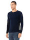 Bodymove Herren Langarmshirt Blau