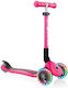 Globber Kinderroller Klappbar 3-Rad Für 2+ Jahre Fuchsie