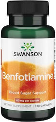 Swanson Benfotiamine 80mg 120 κάψουλες