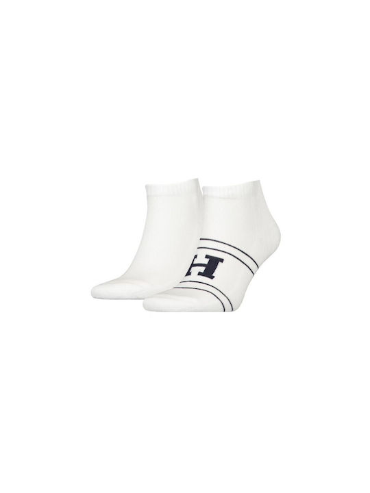 Tommy Hilfiger Ανδρικές Κάλτσες Λευκές 2 Pack