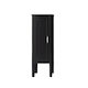 Martin London Floor Matte Lacquer Bathroom Column Cabinet L40xD35xH140cm Black