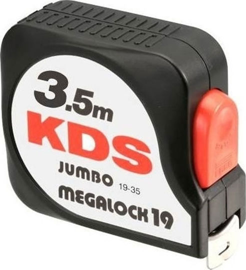 KDS Tape Measure with Auto-Rewind 19mm x 3.5m