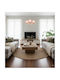 Megapap Ovana Pendant Light Pink with Socket E27 45x45x50cm