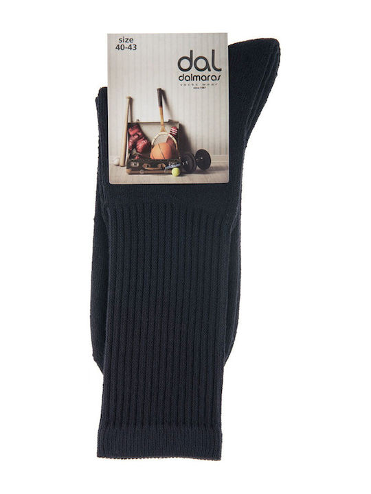 Dal Ανδρική Κάλτσα Βαμβακερή Αθλητική 101Χ - Μαύρο