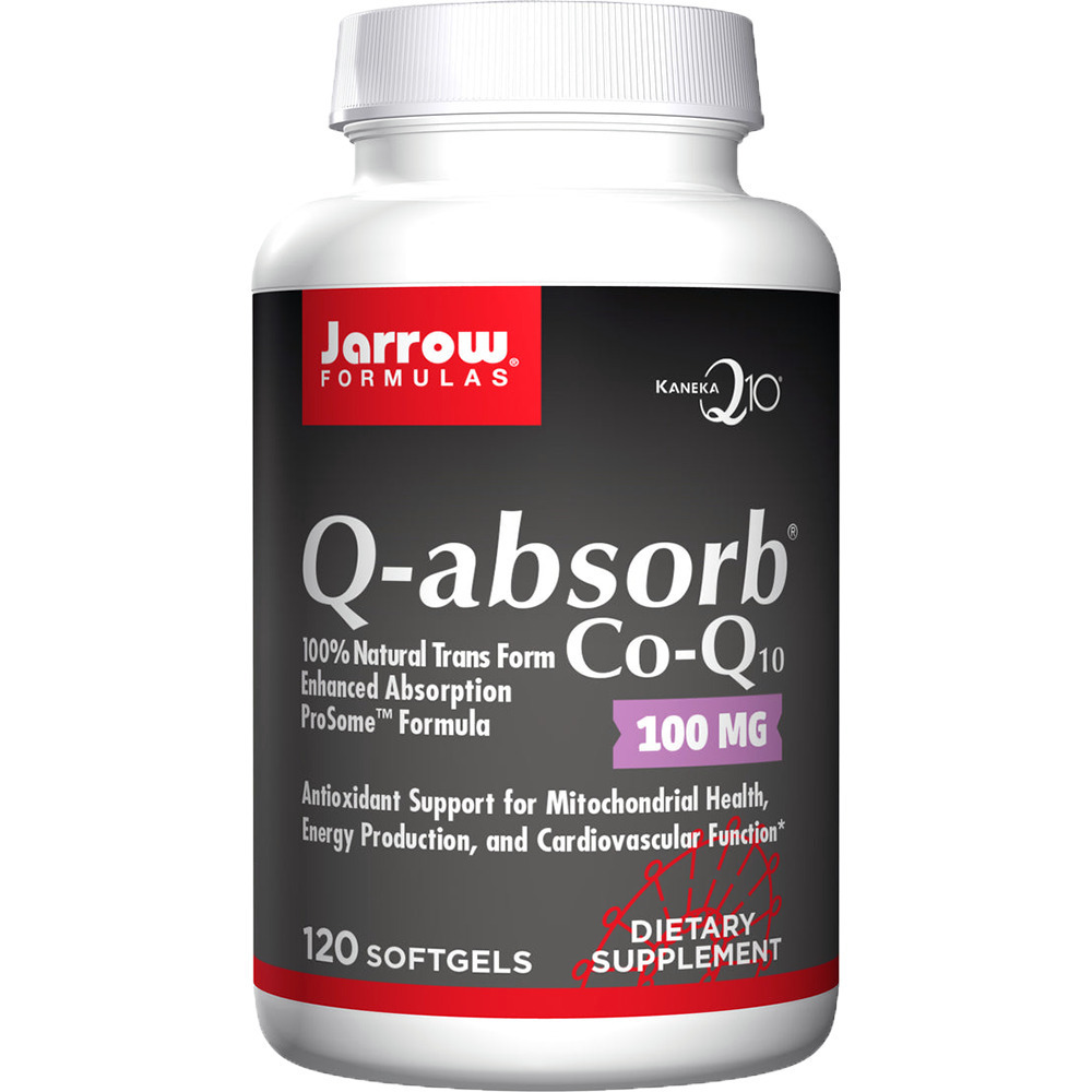 Jarrow Formulas QAbsorb CoQ10 100mg 120 μαλακές κάψουλες Skroutz.gr