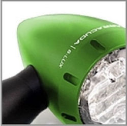 Barracuda Flash Motocicletă Verde LED 2buc