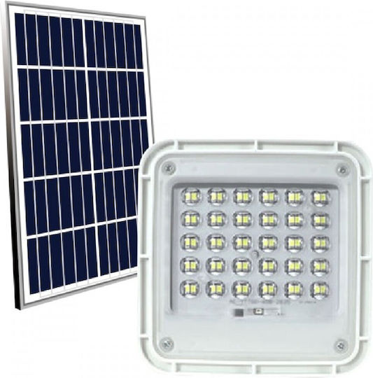 Spot Light Στεγανός Ηλιακός Προβολέας LED 200W Ψυχρό Λευκό 6000K με Τηλεχειριστήριο IP65