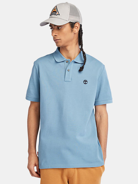 Timberland Polo Short Sleeve Blue T-shirt