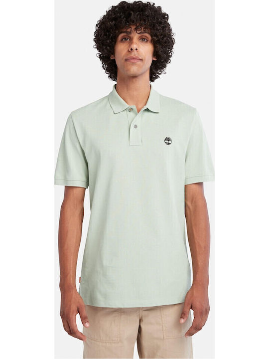 Timberland Polo Short Sleeve Blouse Green