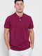 FBM007-00111 Polo Short Sleeve Blouse Magenta Purple