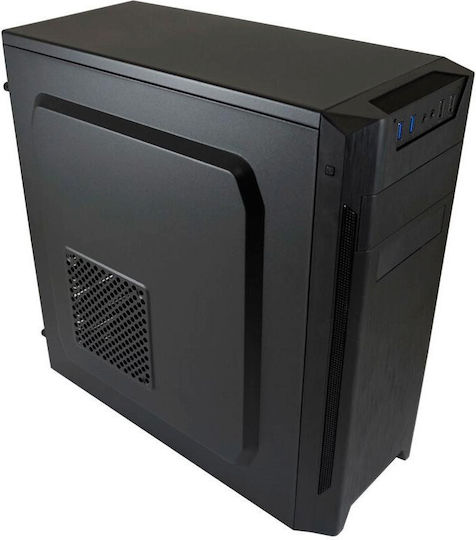 LC-Power 7040B Midi Tower Κουτί Υπολογιστή Μαύρο