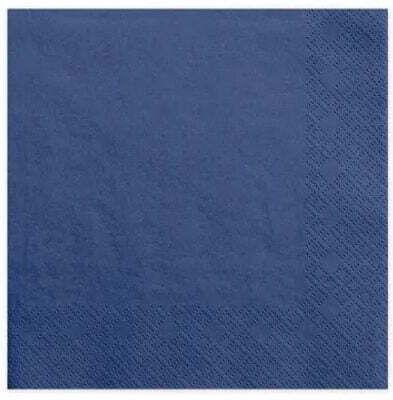 Navy Blue Party Napkins (20 pieces)