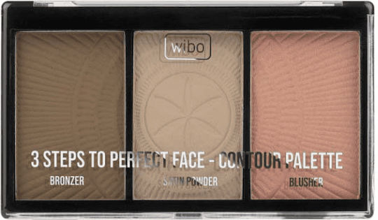 Wibo 3 Steps To Perfect Face Παλέτα 10gr