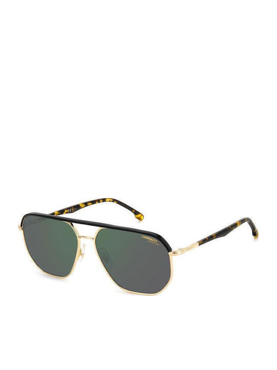Carrera Men's Sunglasses with Gold Frame and Gr...