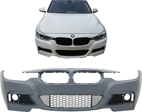 Carner Stoßstange Auto Vorderseite Kompatibel mit BMW Serie 3 F30 2011-2019