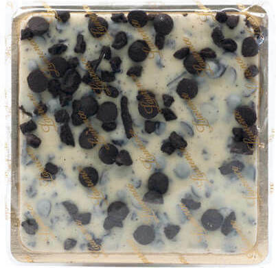 Laurence - Galerie de Chocolat Σοκολάτα Λευκή με Μαύρο Μπισκότο 100gr