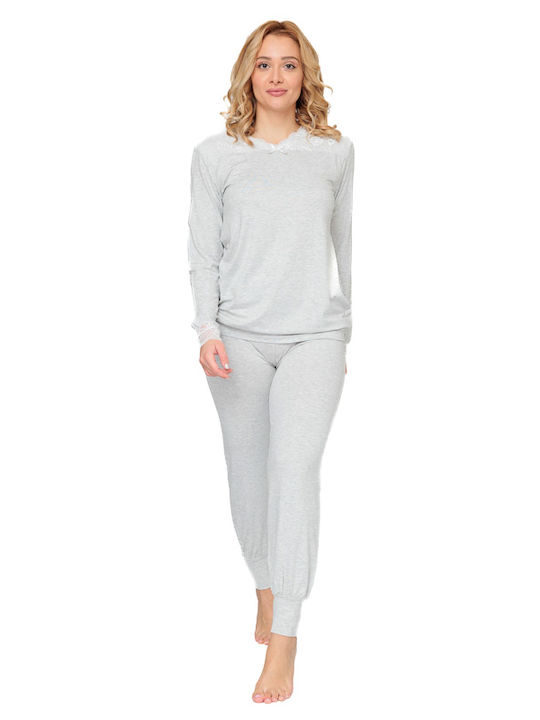 Women's Pajama with Lace (8278)