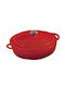 Brandani Oală Ovală Ceramică Red 40x30cm 1buc