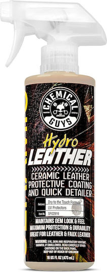 Chemical Guys Hydroleather Ceramic Leather Protective Σπρέι Προστασίας για Δερμάτινα Μέρη Αυτοκινήτου 473ml