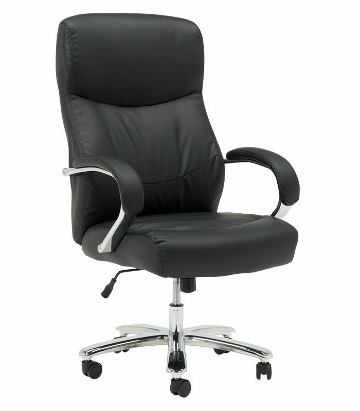 Kennedy 180kg high back best sale chair black