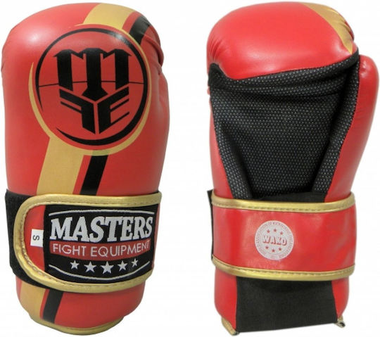 Sport Masters Boxhandschuhe für Kampf Rot