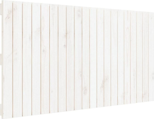 vidaXL Wooden Bed Headboard White 127.5x60cm