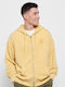 Cardigan With Hood Vanilla Yellow