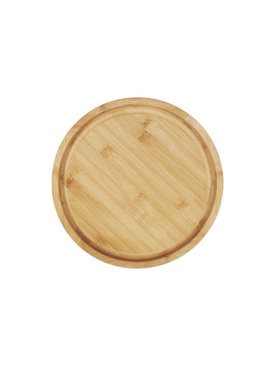 GTSA Serving Platter Wooden 25x25x1.8εκ. 1τμχ