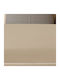 vidaXL Sheet Double with Elastic 140x200cm. Taupe