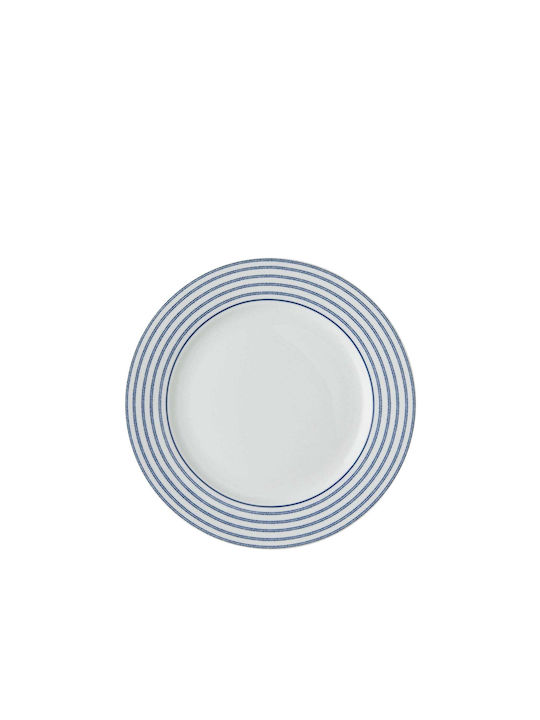 Laura Ashley Candy Stripes Πιάτο Γλυκού από Πορσελάνη Candy Stripe με Διάμετρο 20cm