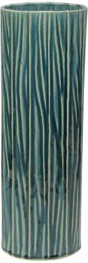 Fylliana Vază Decorativă Ceramică 606054 Verde 14.4x10x45cm 1buc