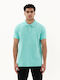 Emerson Men's Short Sleeve Blouse Polo Turquoise