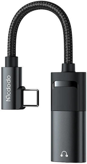 Mcdodo Μετατροπέας USB-C male σε 3.5mm / USB-C female 1τμχ CA-1880
