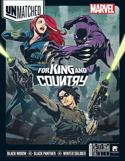 Επιτραπέζιο Παιχνίδι Marvel King Country για 2-3 Παίκτες 9+ Ετών (EN) Restoration Games