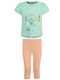 Kids' Set with Leggings Summer 2pcs Turquoise 15-223388-0