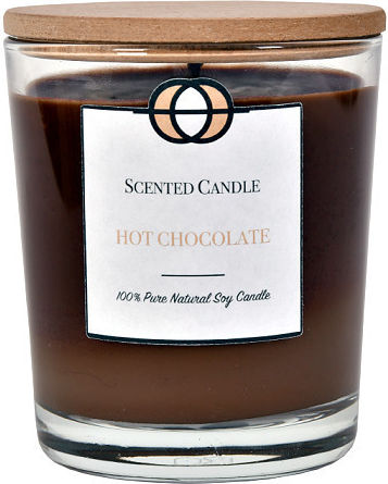 Gooderm Ароматна Свещ от Соя Gooderm Scented Candle Буркан Hot Chocolate 250гр 1бр