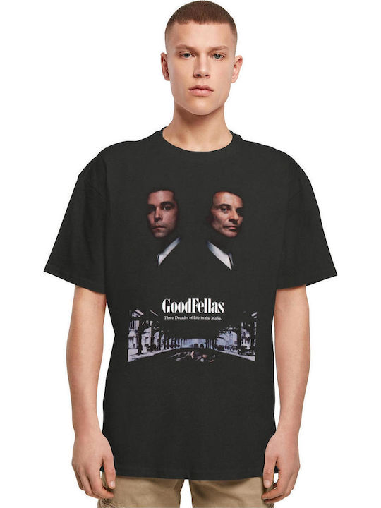 Mister Tee Goodfellas Poster T-shirt Μαύρο