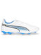 Puma King Match FG/AG Χαμηλά Ποδοσφαιρικά Παπούτσια με Τάπες Λευκά
