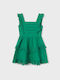 Mayoral Kids Dress Sleeveless Green