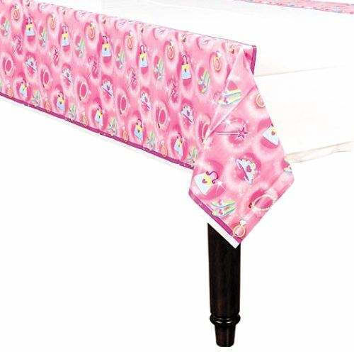 Amscan Princess Τραπεζομάντηλο για Party Πλαστικό 259x137cm Ροζ 579754