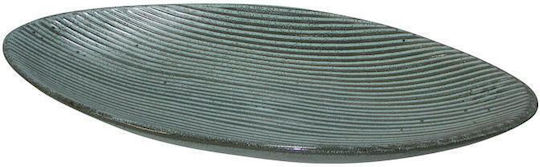 Fylliana Round Ceramic Decorative Platter 600384 Green 41x41x5.1cm