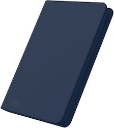 Ultimate Guard Zipfolio 360 - 18-Pocket XenoSkin Binder 9-Pocket Standard Size Blue UGD010211 Ultimate Guard Zipfolio 360 - 18-Pocket XenoSkin Binder 9-Pocket Standard Size Blue UGD010211