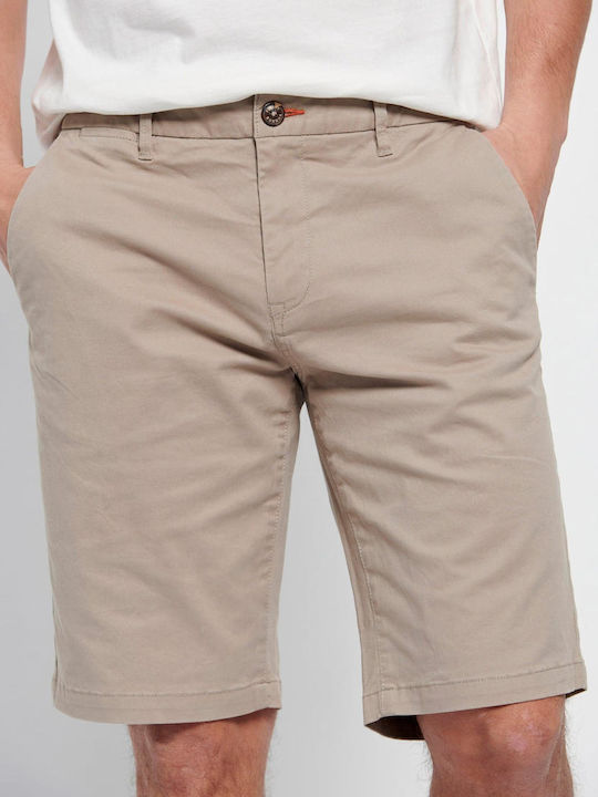 FBM007-00103 Men's Shorts Chino GREIGE
