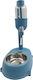Automatic Bowl with Container Food & Water for Dog & Cat 20cm in Blue Color