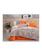 Mc Decor Duvet Cover Set Cotton Single with Pillowcase 160x240 Felix Ora