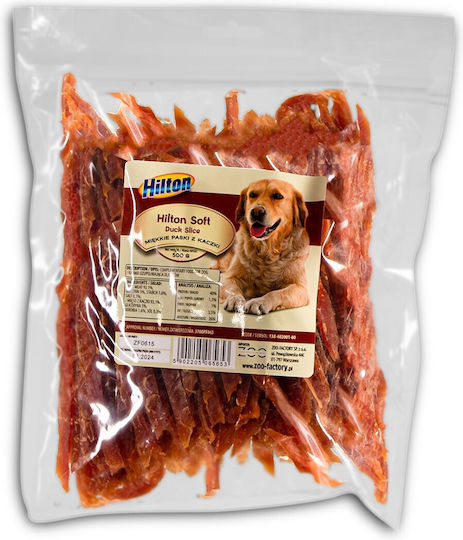 Hilton Hilton Soft Duck Slice Dog Treat with Duck 500gr